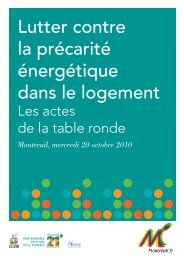 Lutter contre la précarité énergétique dans le ... - Ville de Montreuil