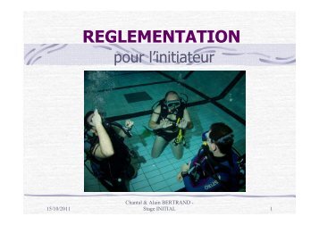 REGLEMENTATION - ffessm
