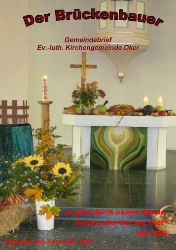 Gemeindebrief 2010-04 - Kirchengemeinde Oker