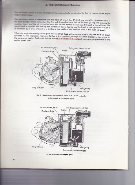 Solex Selection and Tuning of the Carburetor - Mikes Carburetor Parts