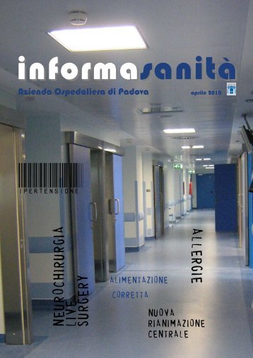 InformasanitÃ  - primavera 2010 - Azienda Ospedaliera di Padova