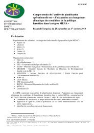 Compte rendu de l'atelier de planification opÃ©rationnelle sur ... - AIFM