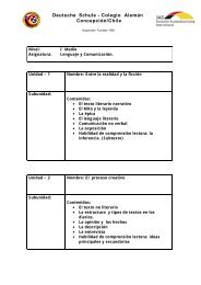 Primero Medio - Colegio AlemÃ¡n de ConcepciÃ³n