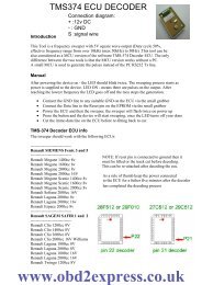 TMS374 ECU DECODER manual.pdf - Car diagnostic tool