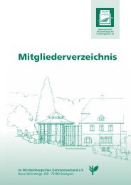 Mitgliederverzeichnis