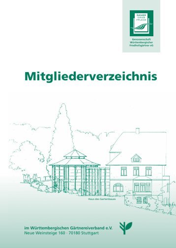 Mitgliederverzeichnis