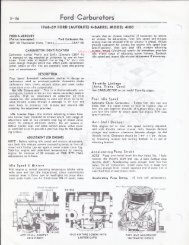 Autolite 4100 1968-69 Carburetor Manual - Mikes Carburetor Parts