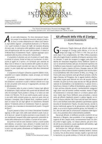 NEWS N. 02 - The Venice International Foundation