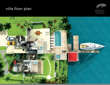 Floor Plan The Villas - sxm Luxury Properties