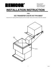 ICE TRANSFER CHUTE KIT P/N 08057