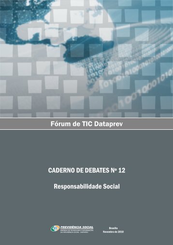 Caderno de Debates NÂº 12 - Dataprev