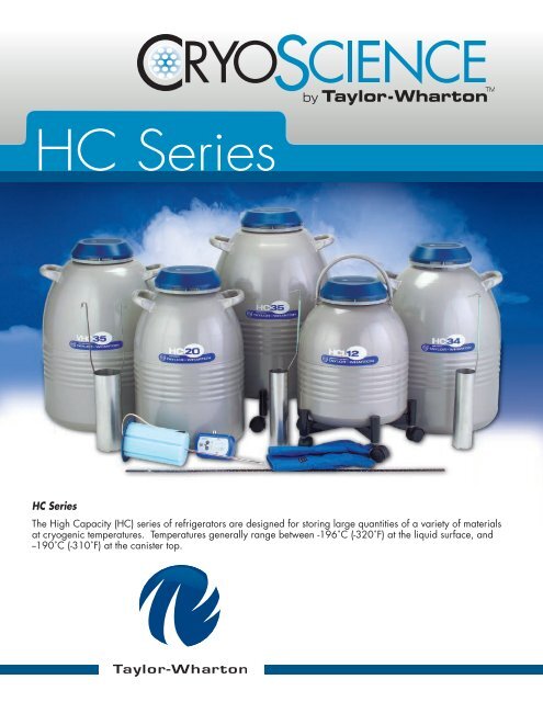 HC Series - Taylor-Wharton