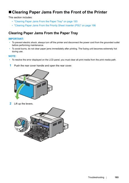 DocuPrint P255 dw User Manual - Fuji Xerox Printers