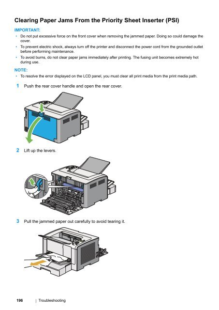 DocuPrint P255 dw User Manual - Fuji Xerox Printers