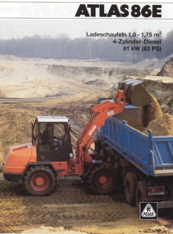 AR 86E Datenblatt.pdf - ATLAS Hydraulikbagger