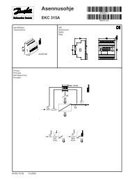 EKC 315A manuaali