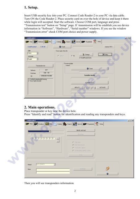 Code Reader 2 - Car diagnostic tool