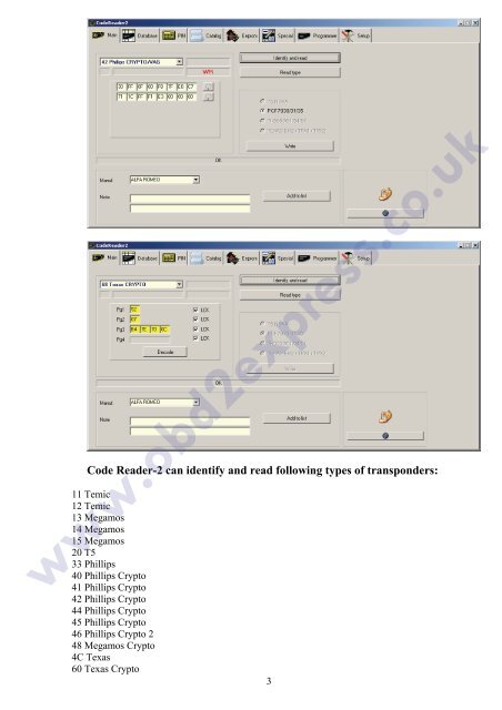 Code Reader 2 - Car diagnostic tool