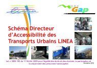SchÃ©ma Directeur d'AccessibilitÃ© des Transports ... - Ville de Gap