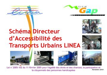 SchÃ©ma Directeur d'AccessibilitÃ© des Transports ... - Ville de Gap