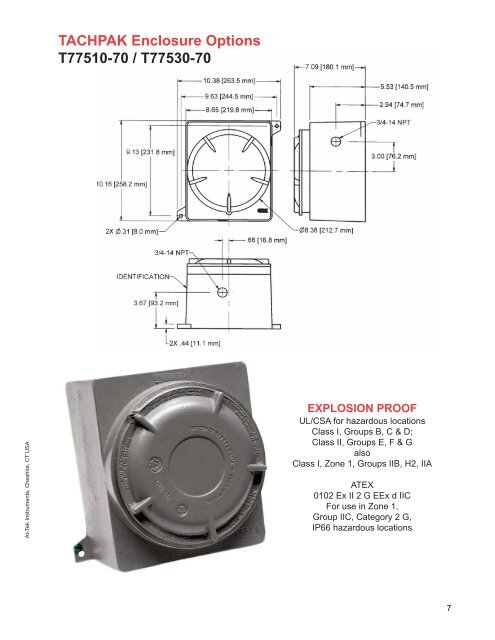 Tachometer Catalog - Davidson Sales Co.