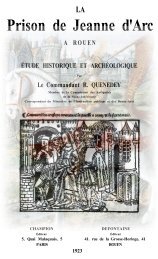 La prison de Jeanne d'Arc Ã  Rouen - Sainte Jeanne d'Arc