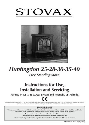 Huntingdon 25-28-30-35-40 - The Fire Basket
