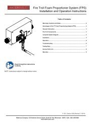 Sec. 2436, Fire Troll Instructions - Waterous