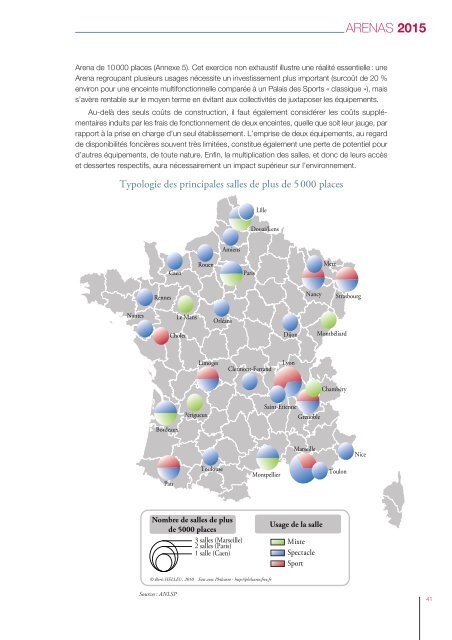 Rapport de la commission grandes salles - Association des maires ...