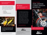 asian, european & harley-davidson motorcycle - WyoTech Tour