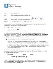 Gyn Cytology (PAP) Form Revision - Meritus Health