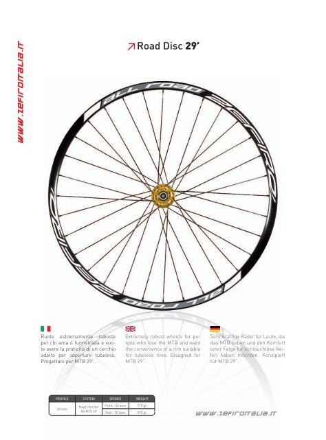 Catalogo 2012.pdf - Ruote Amatoriali