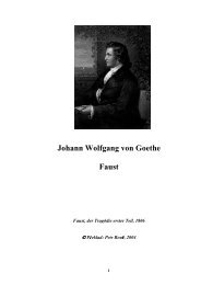 Johann Wolfgang von Goethe Faust