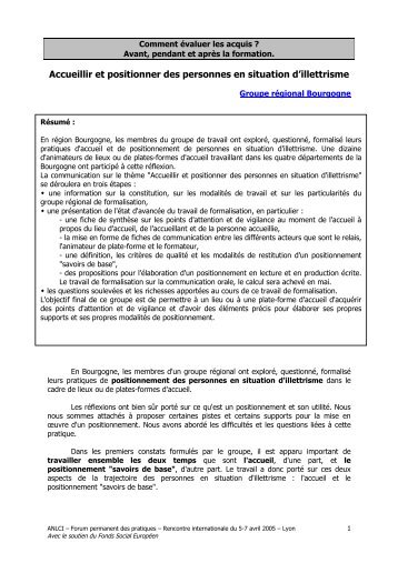 Accueillir et positionner des personnes en situation d'illettrisme