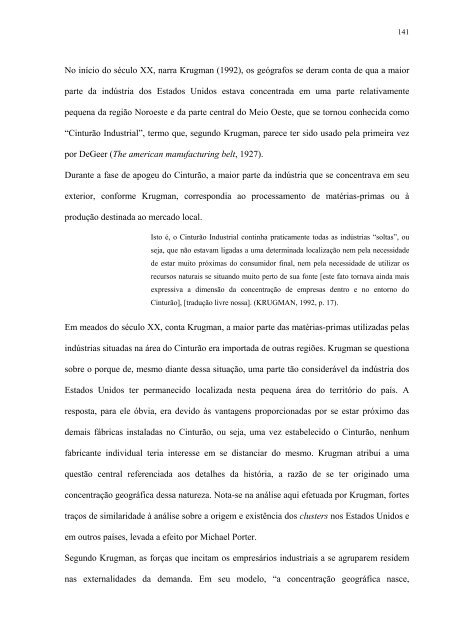 uma anÃ¡lise urbano-regional baseada em cluster ... - Dados e Fatos