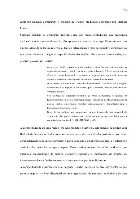 uma anÃ¡lise urbano-regional baseada em cluster ... - Dados e Fatos