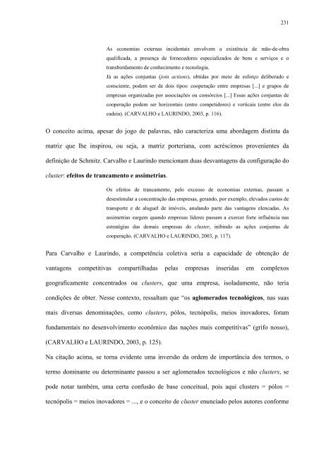 uma anÃ¡lise urbano-regional baseada em cluster ... - Dados e Fatos