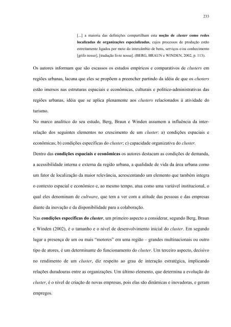 uma anÃ¡lise urbano-regional baseada em cluster ... - Dados e Fatos