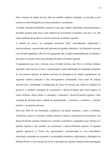 uma anÃ¡lise urbano-regional baseada em cluster ... - Dados e Fatos