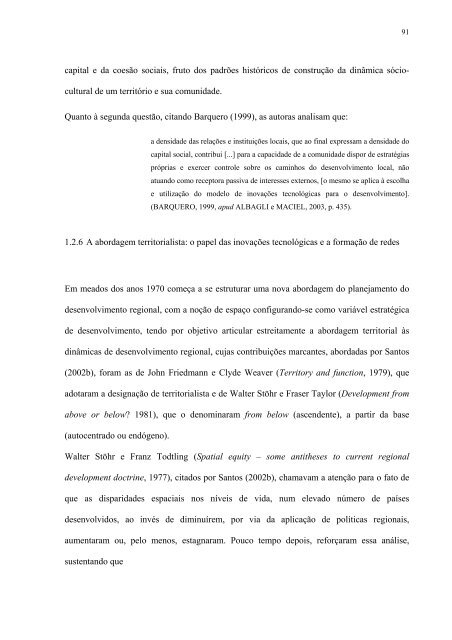 uma anÃ¡lise urbano-regional baseada em cluster ... - Dados e Fatos