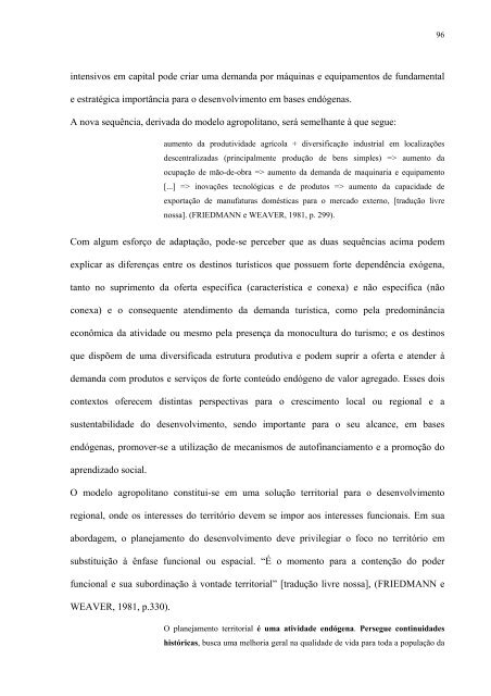 uma anÃ¡lise urbano-regional baseada em cluster ... - Dados e Fatos