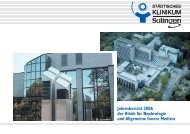 Sprechstunden - Städtisches Klinikum Solingen