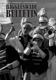 the first edition of The Biggleswade Bulletin……