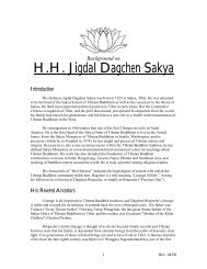 HH Jigdal Dagchen Sakya - the Sakya Monastery of Tibetan Buddhism