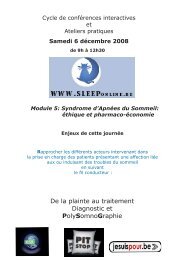 LA SOMNOLENCE AU VOLANT - Sleeponline