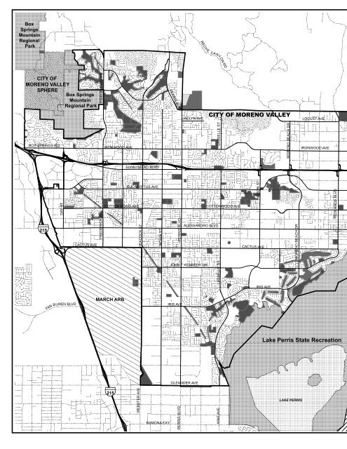 Parks, Recreation and Open Spaces - Moreno Valley