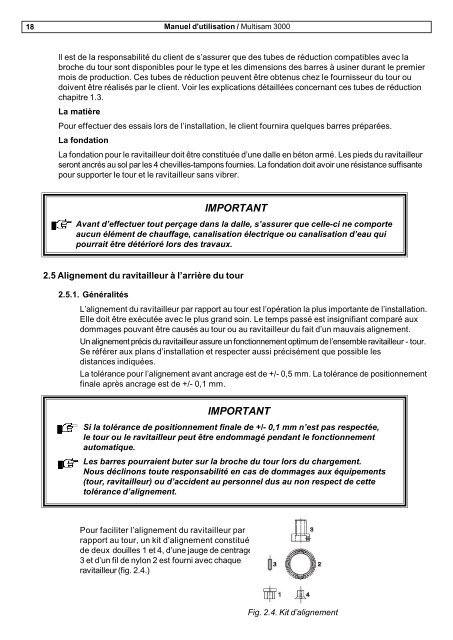 MULTISAM 3000 Manuel d'utilisation - Doga