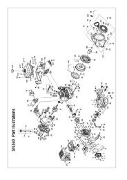 Esploso motore SN360 MGF SN1176MS MT