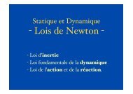 Lois de Newton