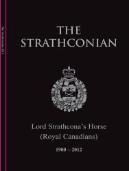 The Strathconian - 2012 - Lord Strathcona's Horse